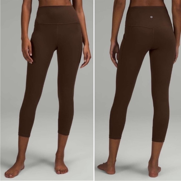lululemon athletica Pants - Lululemon NWT Align High-Rise Pant with Pockets 25" Java